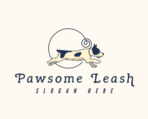 Pet Dog Leash logo design