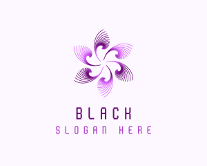 Floral - AI Motion Technology logo design