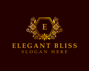 Luxury Floral Ornament Logo