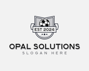 Football Sports Soccer logo design