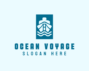 Seafaring - Ship Ferry Boat logo design