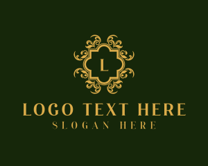 Elegant Floral Boutique Logo