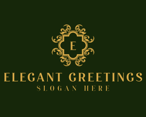 Elegant Floral Boutique logo design