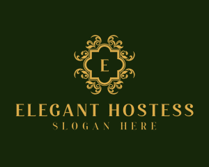 Elegant Floral Boutique logo design