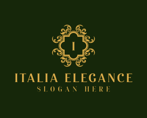 Elegant Floral Boutique logo design