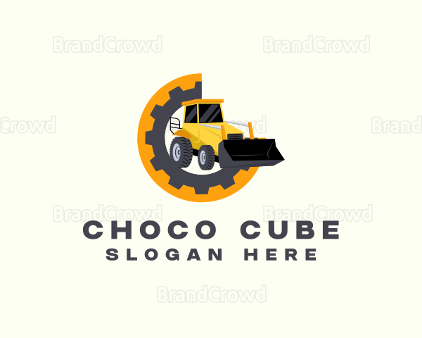 Cog Gear Bulldozer Logo