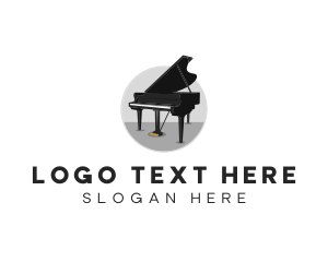 Musical Equipment - Piano Musical Instrument logo design