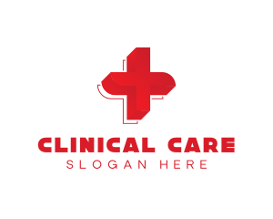 3D Medical Cross  logo design