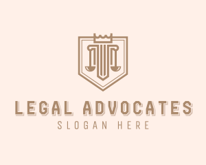 Scale Judiciary Prosecutor logo design