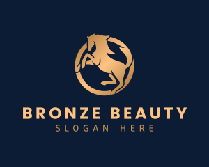 Bronze - Wild Horse Cavalry logo design