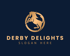 Derby - Wild Horse Cavalry logo design