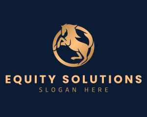 Equity - Wild Horse Cavalry logo design