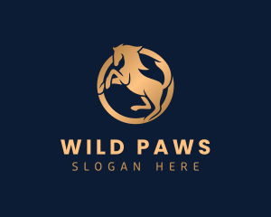 Wild Horse Cavalry logo design