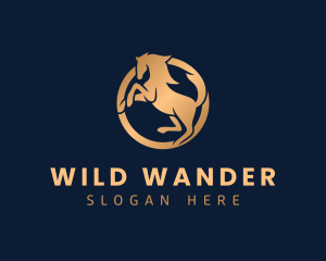 Wild Horse Cavalry logo design