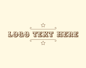 Cowboy - Western Cowboy Sheriff logo design