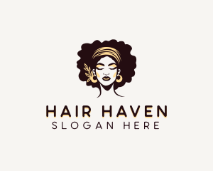 Hair - Woman Hair Salon logo design
