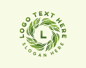 Environmental - Environmental Garden Leaves logo design