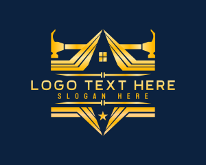 Remodeling - Premium Builder Hammer logo design