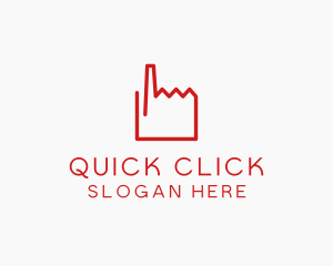 Click - Hand Click Factory logo design