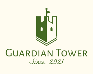 Ancient Shield Turret  logo design