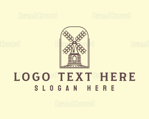 Wheat Flour Mill Logo