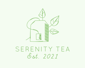 Tea - Natural Green Tea logo design