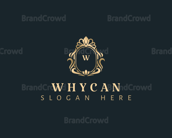 Luxury Crown Crest Logo