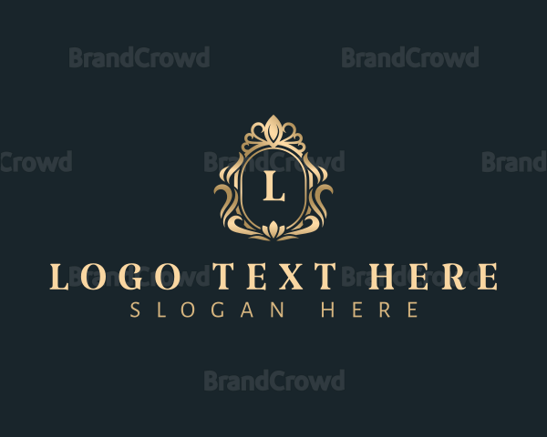 Luxury Crown Crest Logo