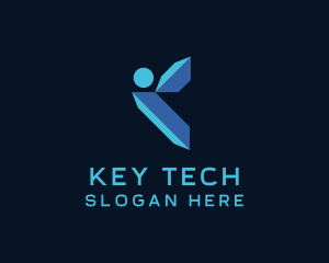 Geometric Digital Tech  logo design