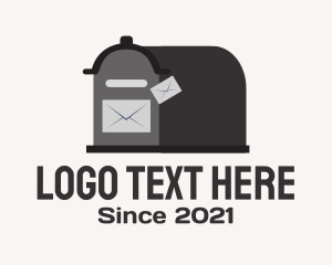 Mail Carrier - Mailbox Post Office logo design