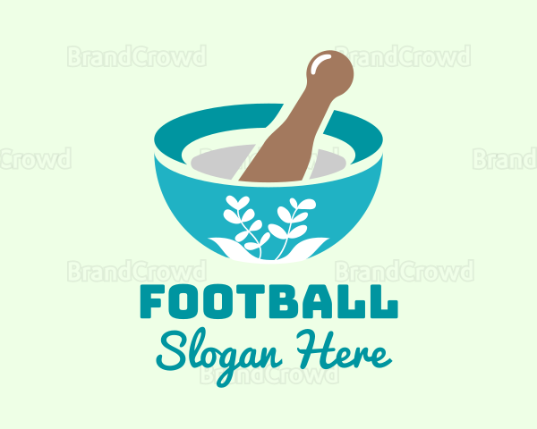 Organic Mortar Pestle Logo