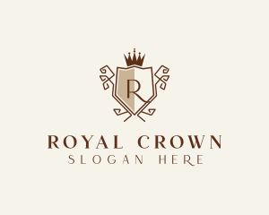 Regal Royal Shield logo design