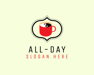 Yin Yang Coffee Logo