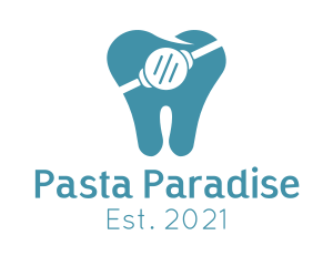 Pasta - Blue Tooth Mask logo design