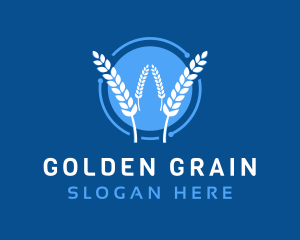 Wheat Agriculture Technology logo design