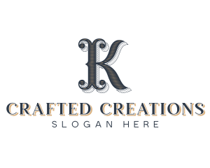 Bespoke - Elegant Business Brand Letter K logo design