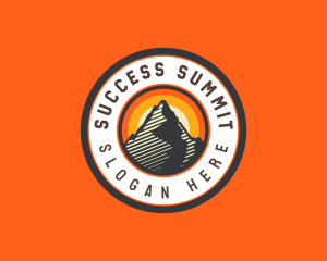 Mountain Peak Summit logo design