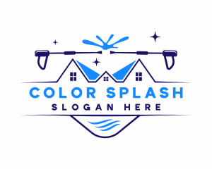 Pressure Wash Housekeeping logo design