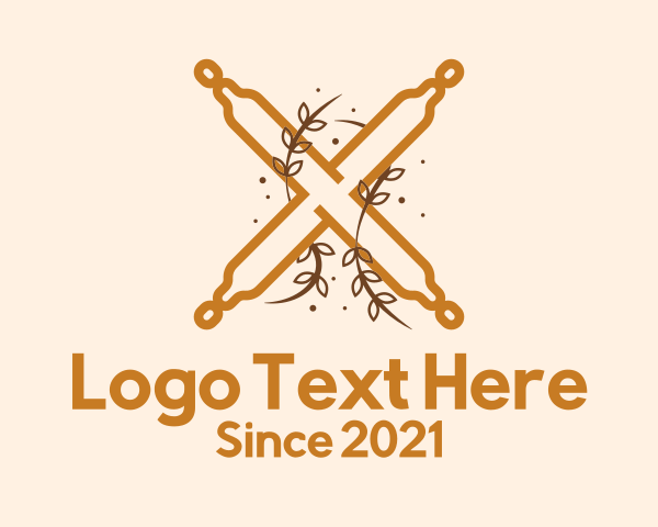 Culinary Arts - Rolling Pin Bakeware logo design