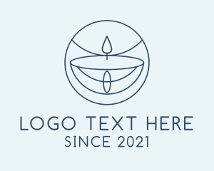 Decoration - Tealight Candle Decor logo design