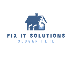 Repair - Plumbing Repair Maintenance logo design