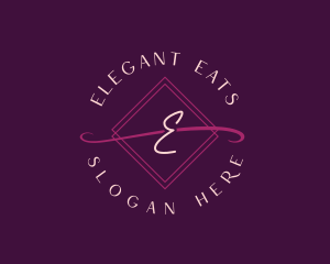 Feminine Boutique Cosmetics logo design