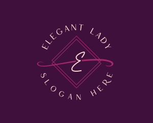 Feminine Boutique Cosmetics logo design