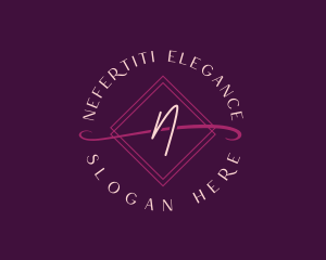 Feminine Boutique Cosmetics logo design