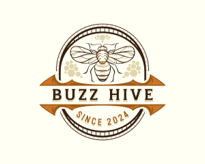 Honey Bee Farm logo design