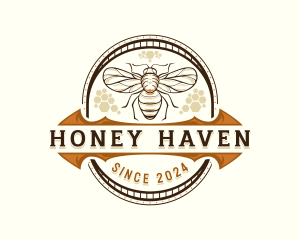Honey Bee Farm logo design