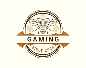 Beekeeping - Honey Bee Farm logo design