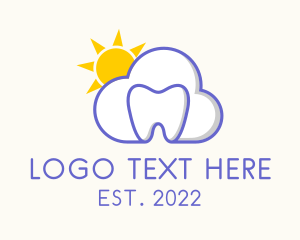 Orthodontist - Pediatric Sunshine Dental logo design