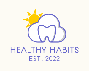 Pediatric Sunshine Dental  logo design