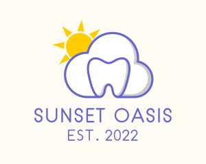 Pediatric Sunshine Dental  logo design